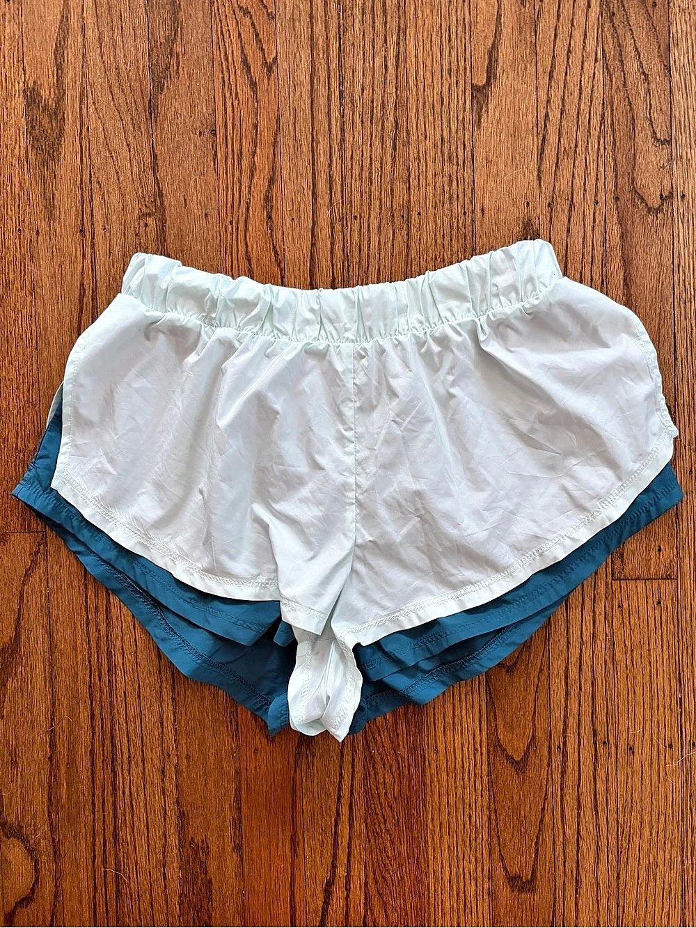 FP Movement Flex It Shorts Athletic Shorts White & Blue